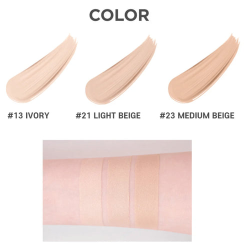 Look fresh și radiant cu protecție solară SPF50+ PA+++
AGE 20’s Moisture Cover Pact 21 Light Beige protejează pielea împotriva razelor UV și oferă un machiaj proaspăt și natural.  WowSkin Romania